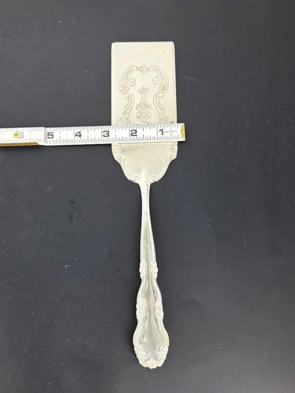 Godinger VTG Silver Plate Rectangle Hostess Ornate 12